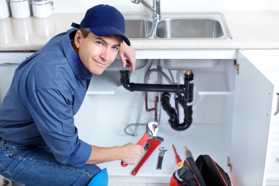 Power Plumb team member at work